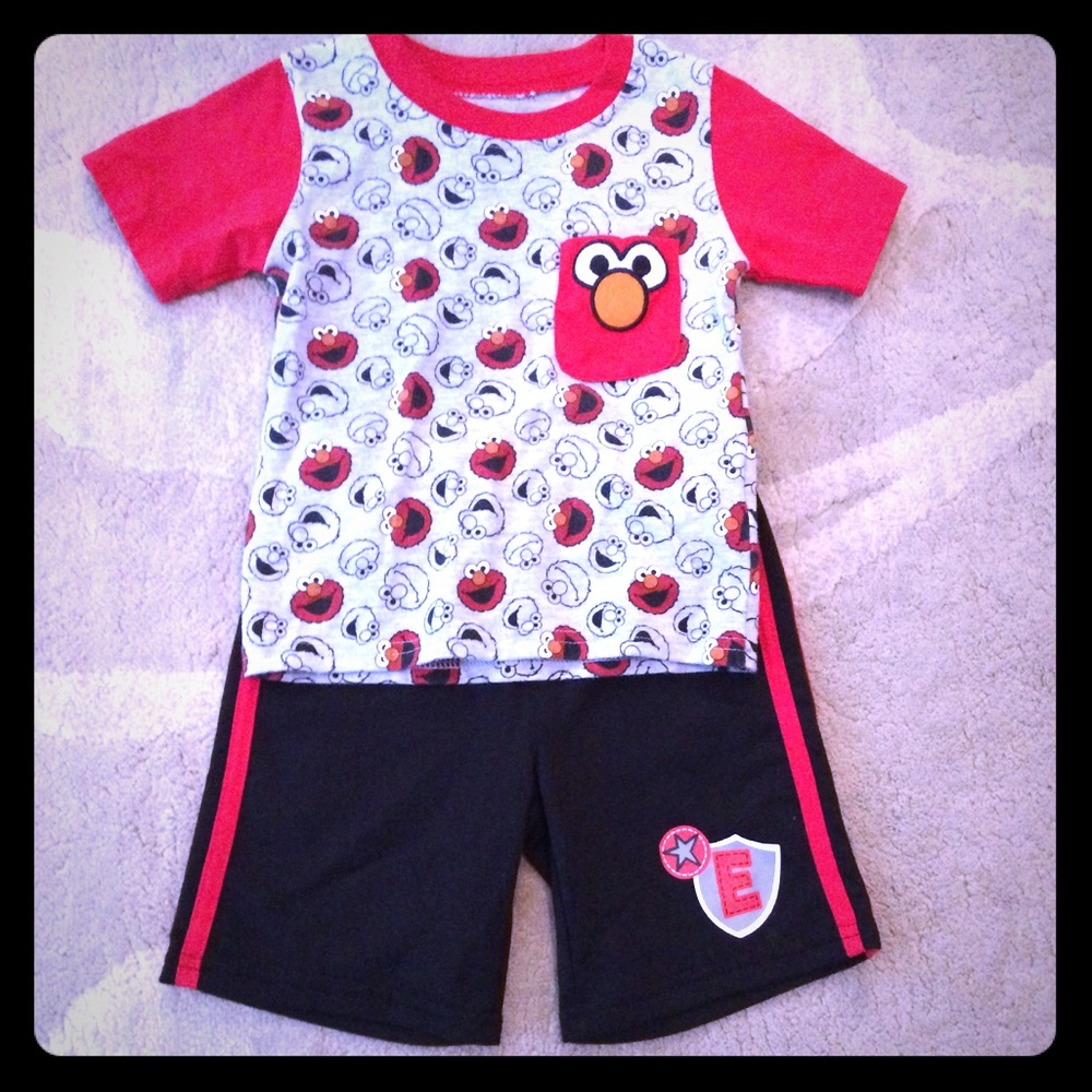 Boys Elmo Pajama Set - Sesame Street